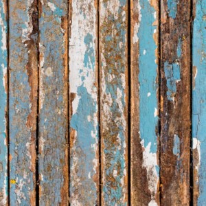 KeraWall Duschrückwand Altholz Türkis