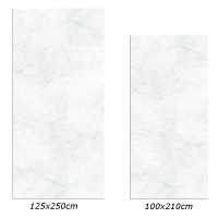 KeraWall Duschrückwand Marmor weiss