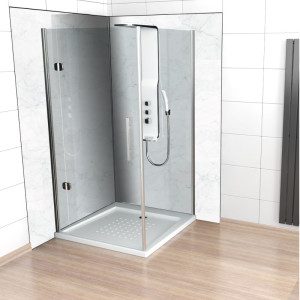 KeraWall Duschrückwand Marmor weiá 125x250cm