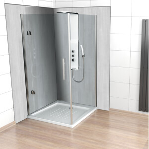 KeraWall Duschrückwand Ahorn Norwegen Grau 125x250cm