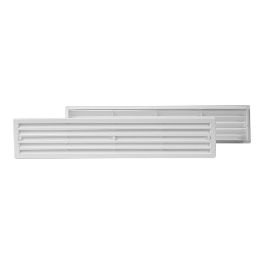 Türlüftungsgitter 430x75mm weiß