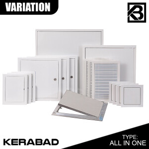 Revisionsklappe aus Stahlblech HxB:200x300mm