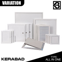 Revisionsklappe aus Stahlblech HxB:200x300mm