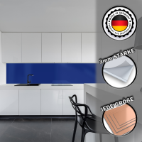 Küchenrückwand aus Aluverbund 3mm  - Marineblau 5002