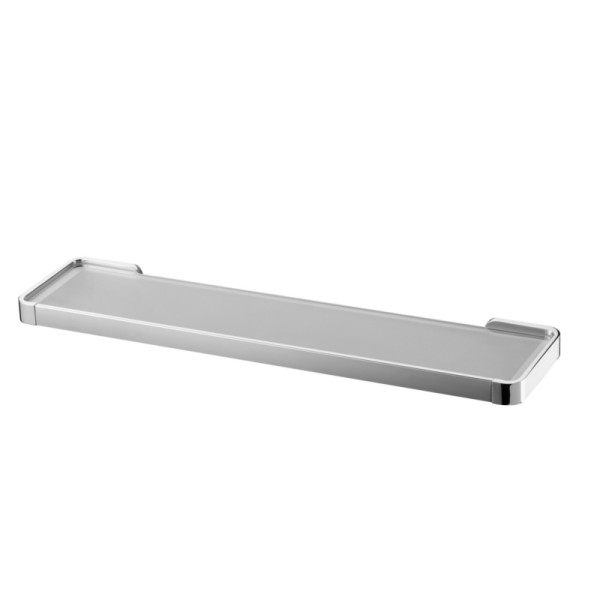 Glasablage Natura 47 cm Glas/verchromt