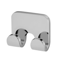 Haken doppelt Natura chrom