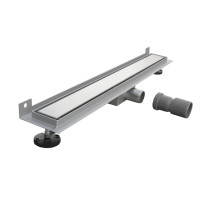 Edelstahl Duschrinne Wandmontage Flat