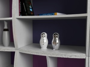 4 x 10cm Designer Matroschka/ Babuschka Set