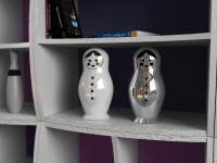 8 x Designer Matroschka/ Babuschka Set