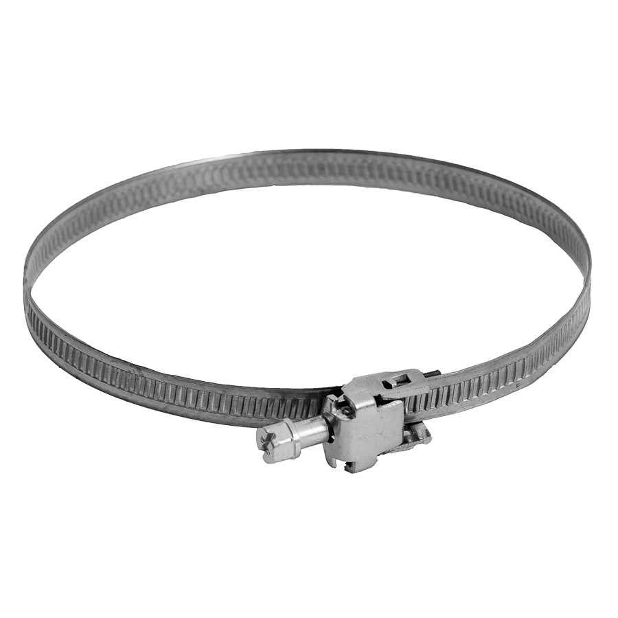 Rohrschelle mit Schneckengewinde