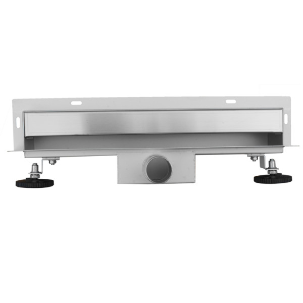 Edelstahl Duschrinne Wandablauf Flat W2