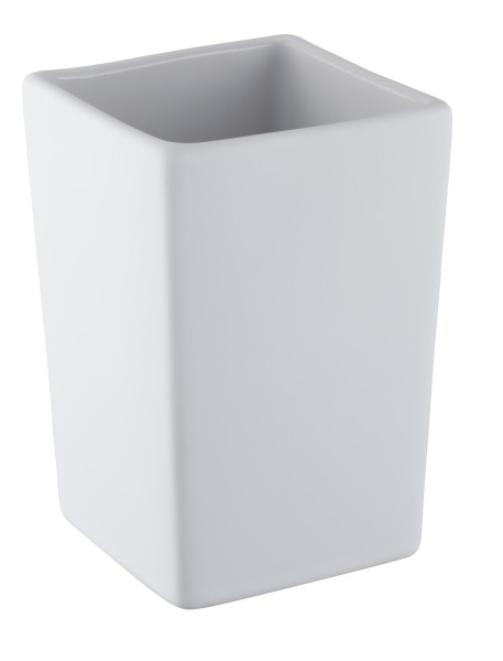Mundspülbecher Pure weiß