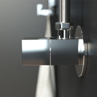 Eckventil eckig 3/8"