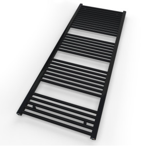 Badheizkörper 750mm schwarz gerade
