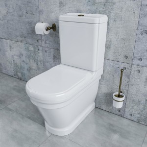 Stand-WC Kombination Antik AN360-SET