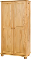 Kleiderschrank - Kiefer-Holz - 82x52x170cm