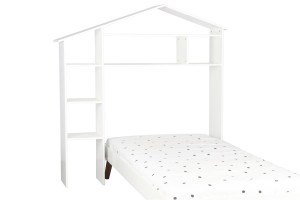 Regal Kinderregal in Hausform - 148x31x155cm