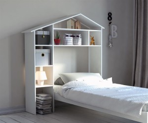 Regal Kinderregal in Hausform - 148x31x155cm