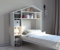 Regal Kinderregal in Hausform - 148x31x155cm