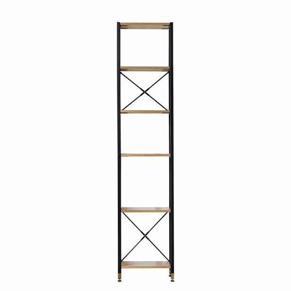 Regal mit 6 Böden - MDF - 45x30x210cm