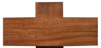 Wandregal - Akazie - 4 Ablagefächer - 30x9x72cm