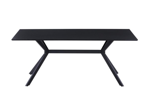 Esstisch - 180 x 90 cm - Platte MDF 20 mm - Gestell Metall