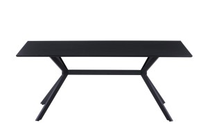 Esstisch - 180 x 90 cm - Platte MDF 20 mm - Gestell Metall
