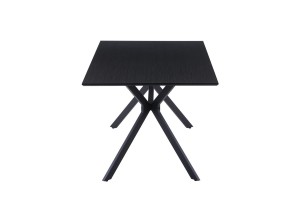 Esstisch - 180 x 90 cm - Platte MDF 20 mm - Gestell Metall