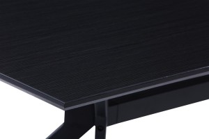 Esstisch - 180 x 90 cm - Platte MDF 20 mm - Gestell Metall