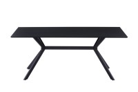 Esstisch - 180 x 90 cm - Platte MDF 20 mm - Gestell Metall