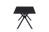 Esstisch - 180 x 90 cm - Platte MDF 20 mm - Gestell Metall