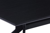 Esstisch - 180 x 90 cm - Platte MDF 20 mm - Gestell Metall