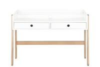 Kinderschreibtisch Höhenverstellbar - Weiß - 108x55x69cm