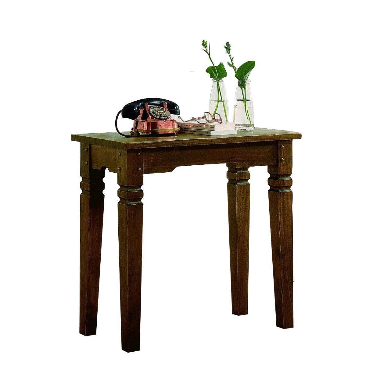 Telefontisch aus Antikfinish - 80x40x78cm - SAMBA