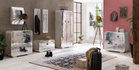 Schrank Mangoholz - 80x40x180cm - Airman