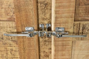 Schrank - Mangoholz - Natur -  80x40x180cm