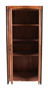 Schrank - Recyceltem Altholz - 180x45x80cm - Bali