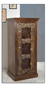 Schrank- Recyceltem Holz - 55x120x45cm - ALMIRAH