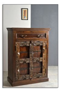 Schrank - Altholz - 90x45x120cm - ALMIRAH