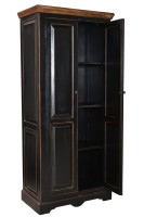 Schrank Mango - Schwarz -  80x45x180cm - CORSICA