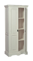Schrank - MDF - Antikweiß - 80x45x180cm - ADS TOLEDO