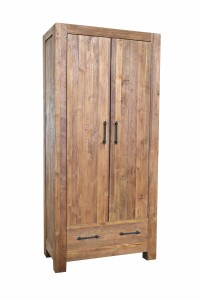 Schrank - Recyceltem Teak - 100x210x50cm - Banda