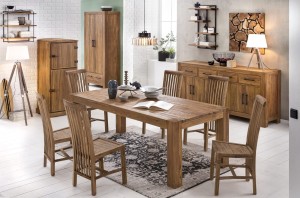 Schrank - Recyceltem Teak - 100x210x50cm - Banda