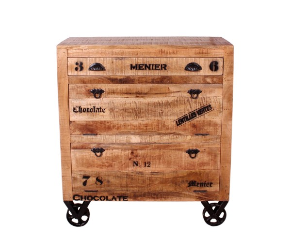 Mangoholz - 85x40x90cm - RUSTIC