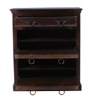 Schuhschrank - Recyceltem Holz - 85x90x40cm - Almirah