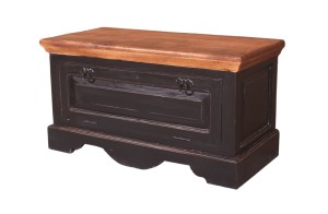 Schuhschrank - Mango -  Braun-Schwarz - 85x40x40cm - CORSICA