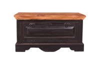 Schuhschrank - Mango -  Braun-Schwarz - 85x40x40cm - CORSICA