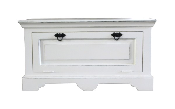 Schuhschrank - MDF - Antikweiß - 85x40x45cm - ADS TOLEDO