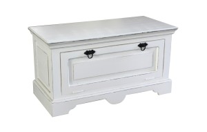Schuhschrank - MDF - Antikweiß - 85x40x45cm - ADS TOLEDO