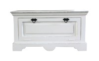 Schuhschrank - MDF - Antikweiß - 85x40x45cm - ADS TOLEDO
